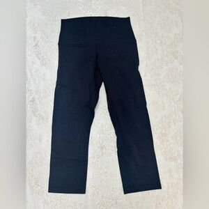 Black lululemon leggings size 6